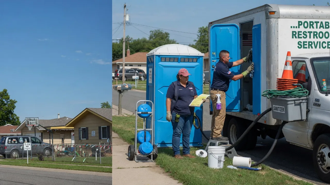 Portable Toilet Rental in Kinsman, IL near me